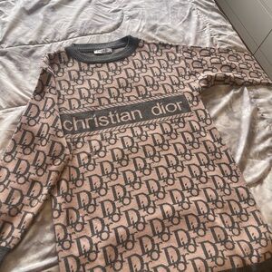 Christian Dior Monogram Sweater - Pink and Black